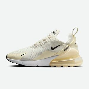 Nike Air Max 270 Sail/Coconut Milk/Black, Women’s Size 8.5